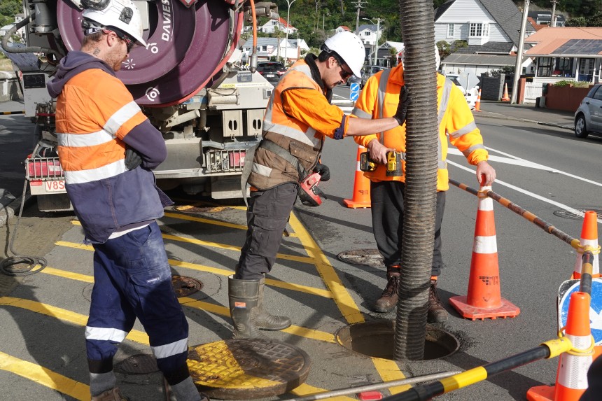Clean well - Lyall Bay